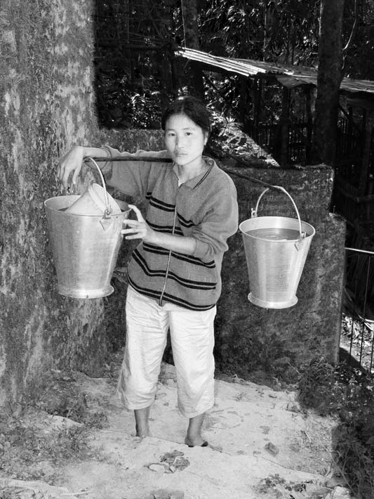 Carriage and Transportation of Drinking Water - Mokokchung town, Nagaland